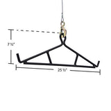 Kill Shot DEER-HOIST-SWIVEL Deluxe Hitch-Mounted Deer Hoist with Swivel u0026 Gambrel – 500 lb.