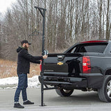Kill Shot DEER-HOIST-SWIVEL Deluxe Hitch-Mounted Deer Hoist with Swivel u0026 Gambrel – 500 lb.
