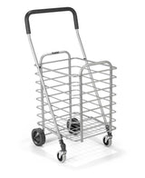 Polder Superlight Aluminum Shopping Cart, Grey