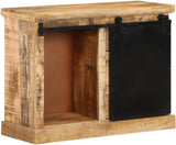 Living Room Storage Cabinet Storage Cabinet Entryway Cabinet Laconic Cabinet Storage Shelf Wine Cabinet Retro Style Textured Sideboard Textured Sideboard 31.5×11.8×23.6 Solid Mango Wood