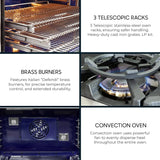 Capriasca – Titanium Professional 36 Freestanding Gas Range